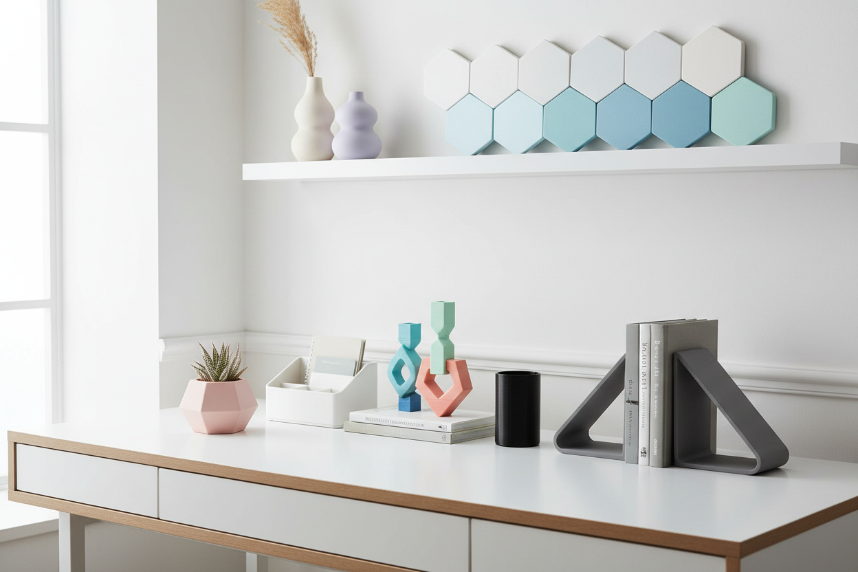 "Modern & Futuristic "3d print and home & office decor"