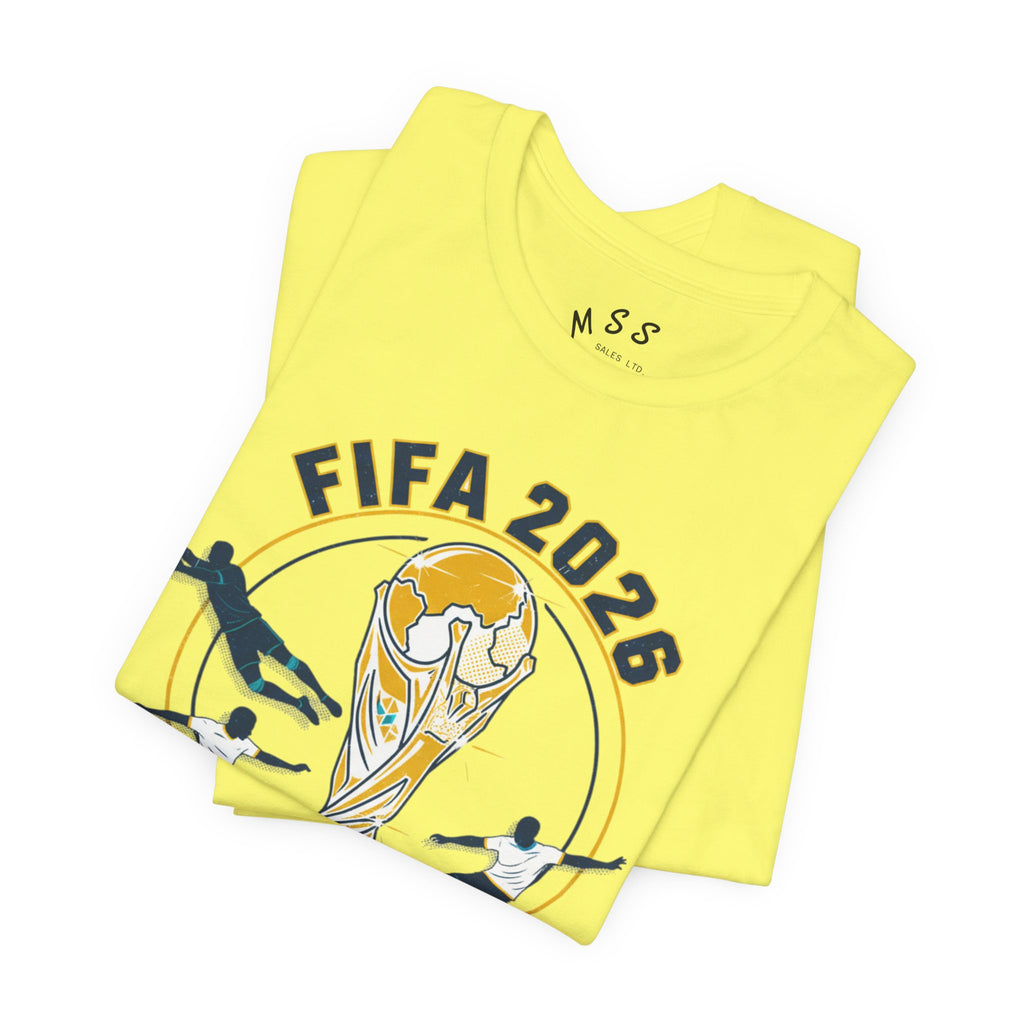 FIFA 2026 World Cup Soccer T-Shirt — For All World Fans