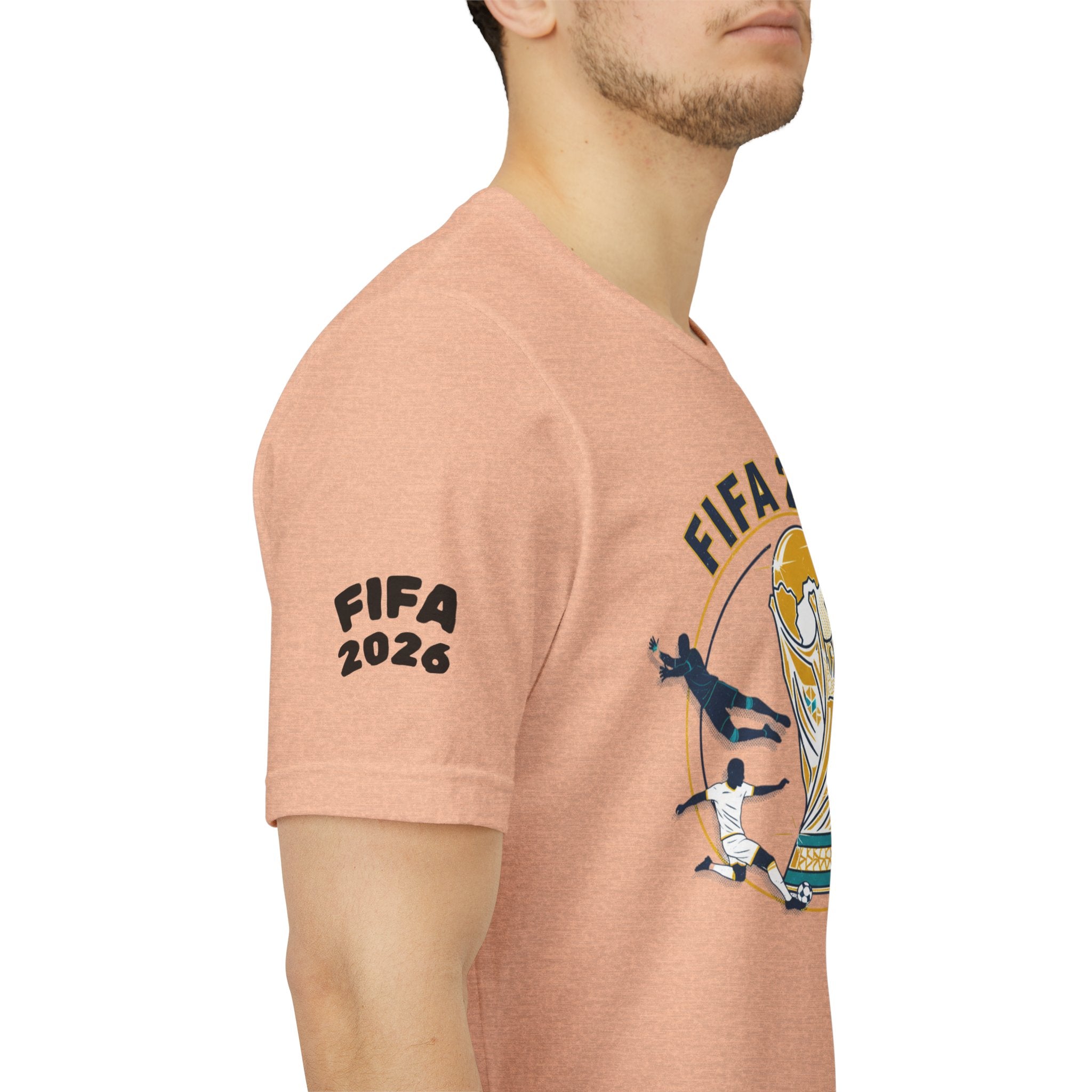 FIFA 2026 World Cup Soccer T-Shirt — For All World Fans