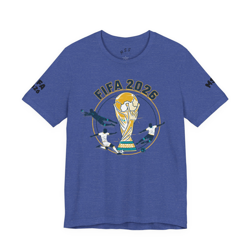 FIFA 2026 World Cup Soccer T-Shirt — For All World Fans