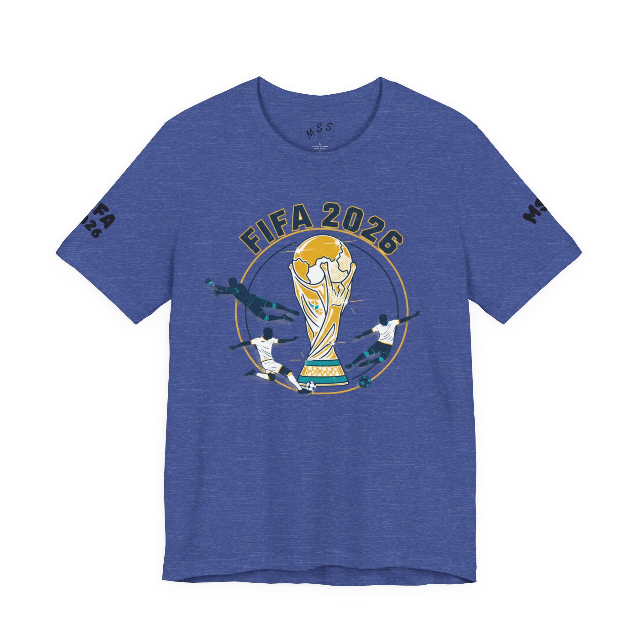 FIFA 2026 World Cup Soccer T-Shirt — For All World Fans