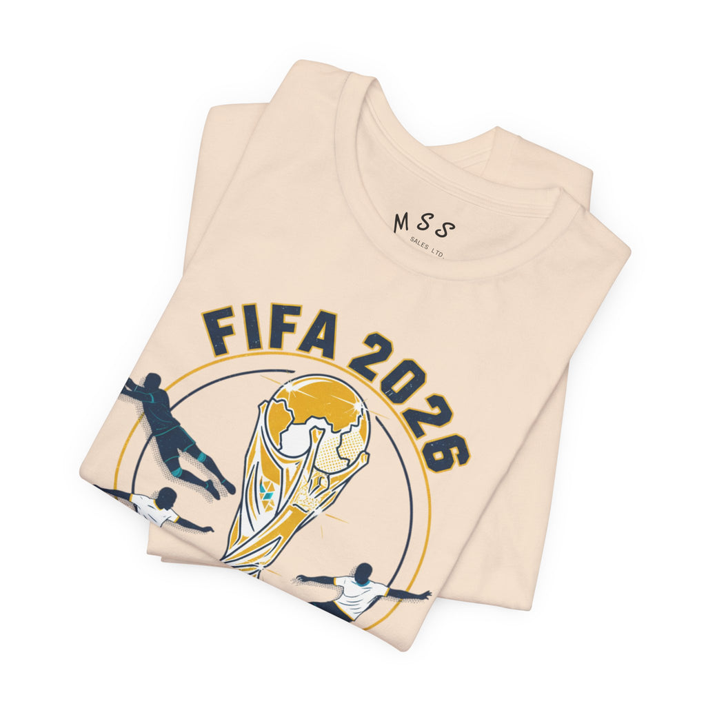 FIFA 2026 World Cup Soccer T-Shirt — For All World Fans