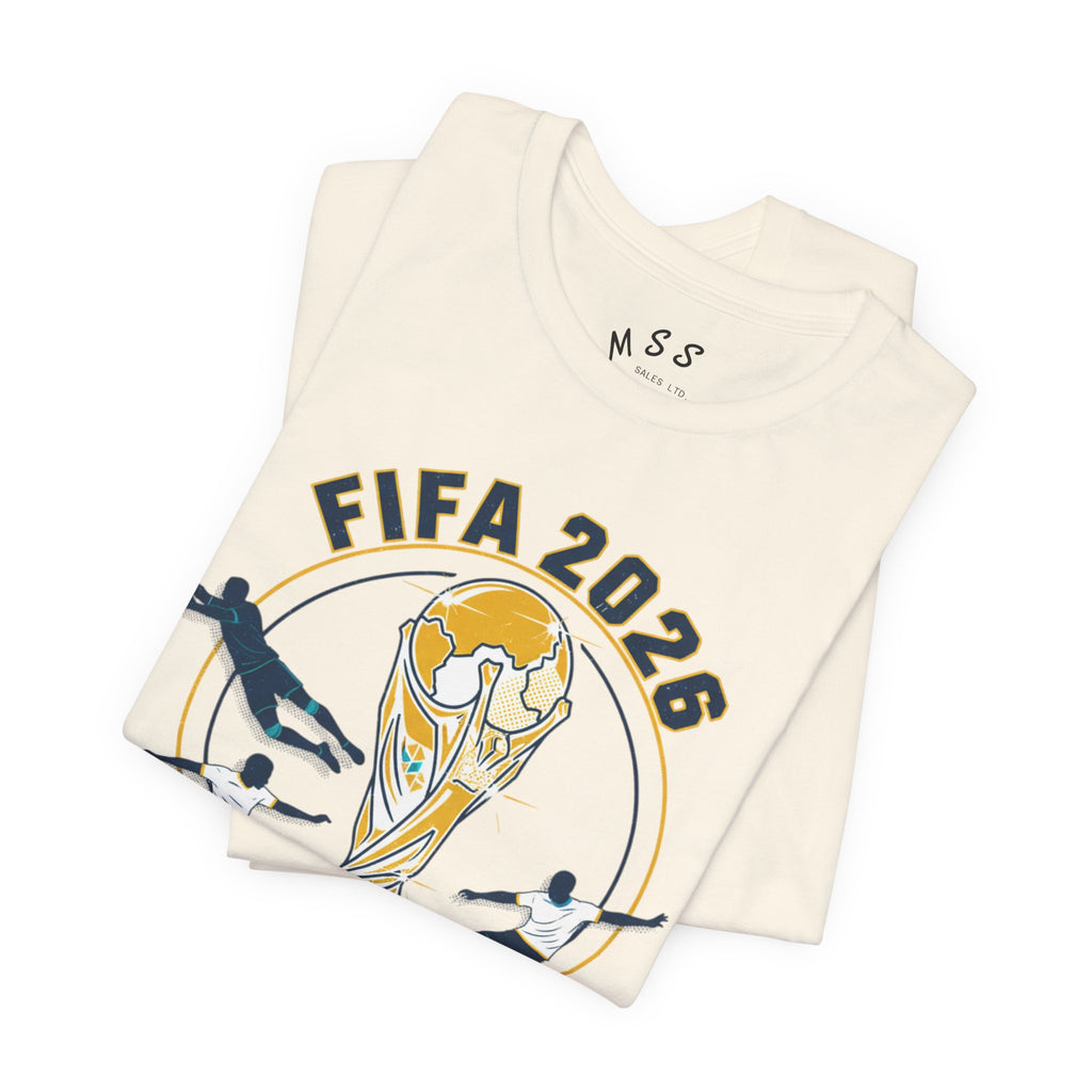 FIFA 2026 World Cup Soccer T-Shirt — For All World Fans