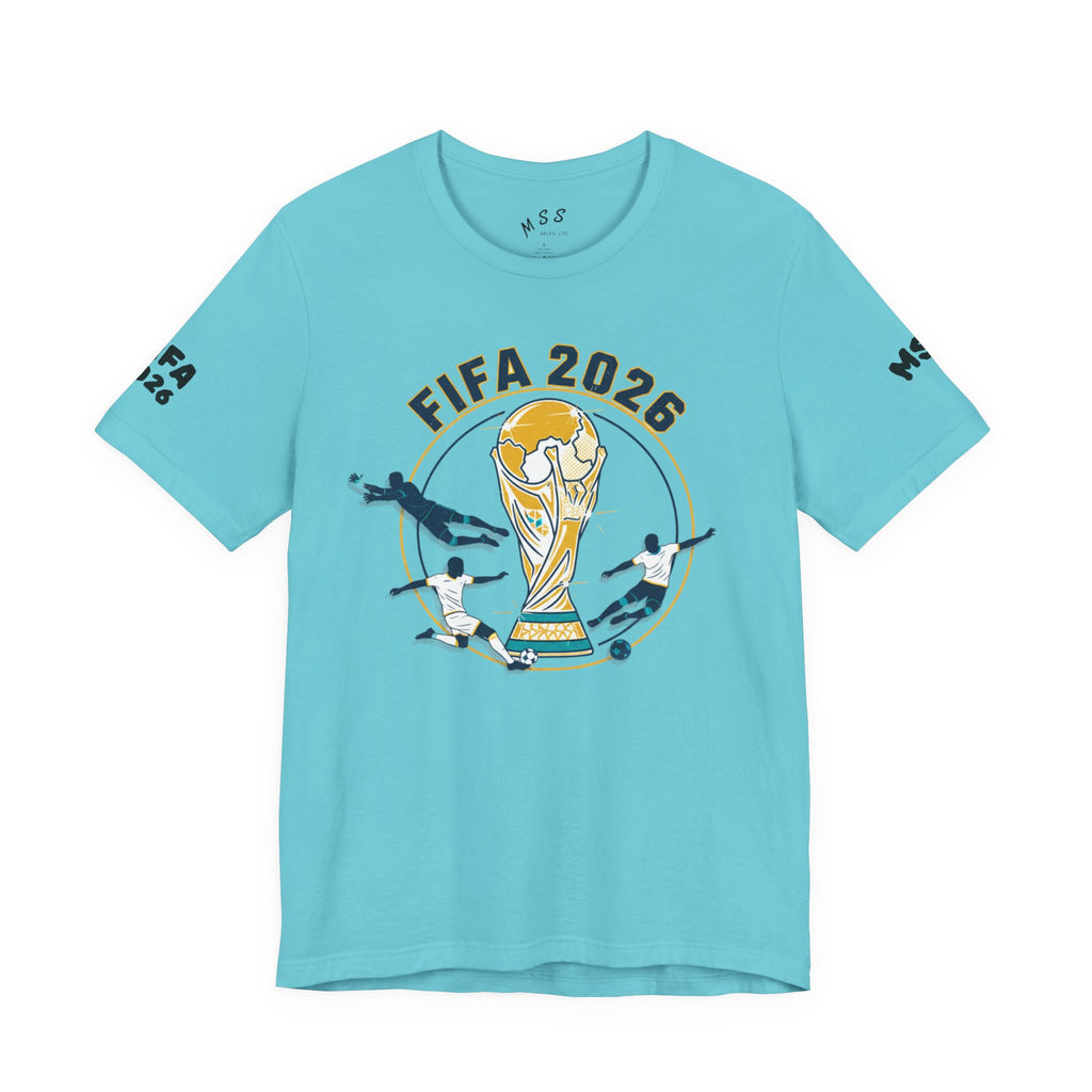 FIFA 2026 World Cup Soccer T-Shirt — For All World Fans