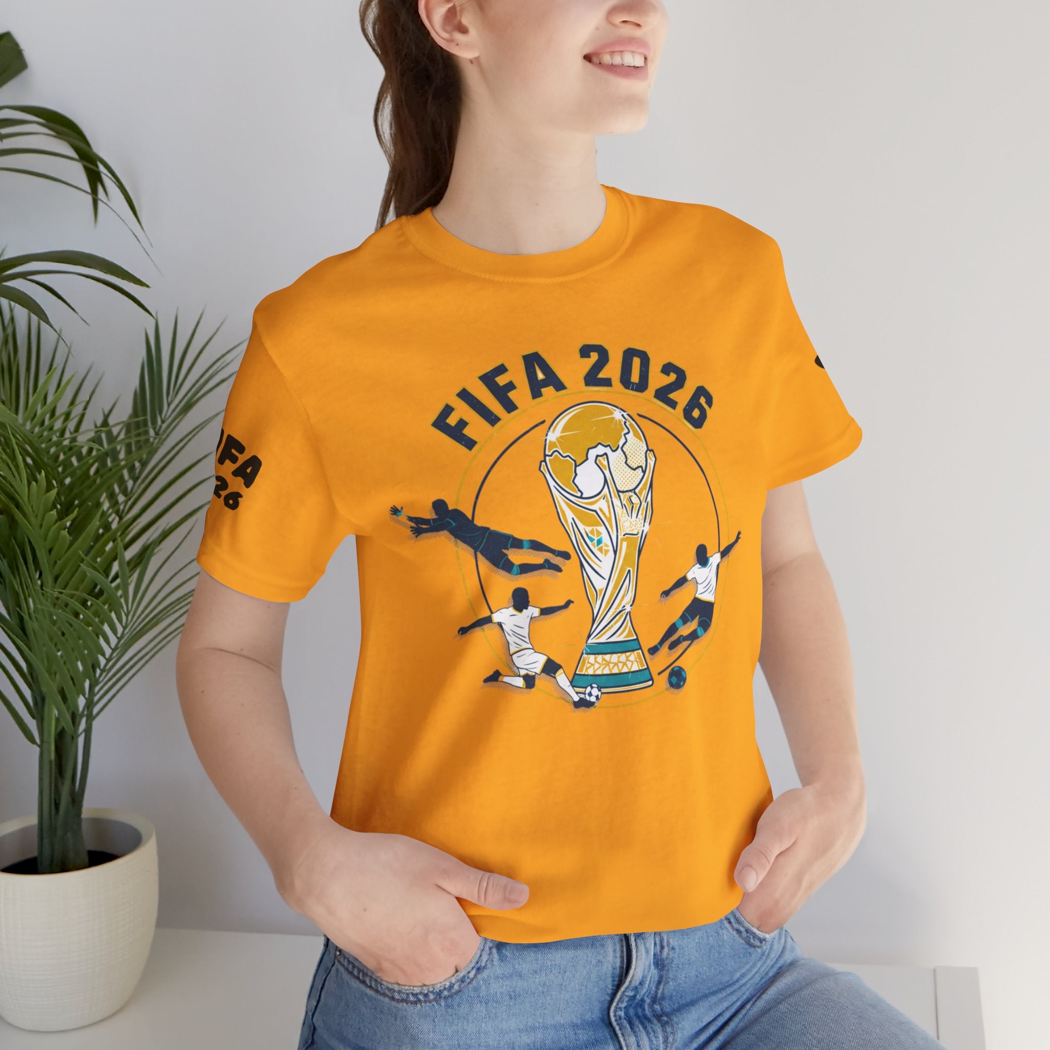 FIFA 2026 World Cup Soccer T-Shirt — For All World Fans