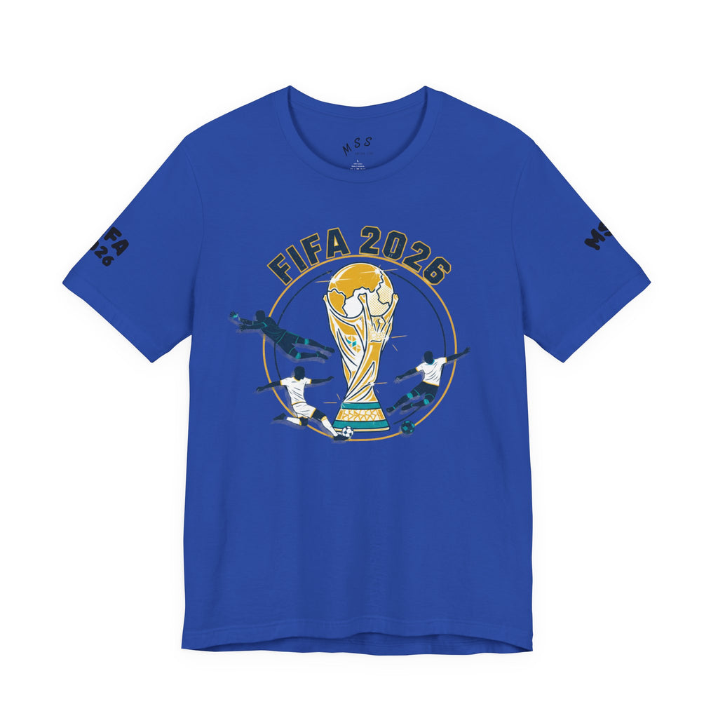FIFA 2026 World Cup Soccer T-Shirt — For All World Fans