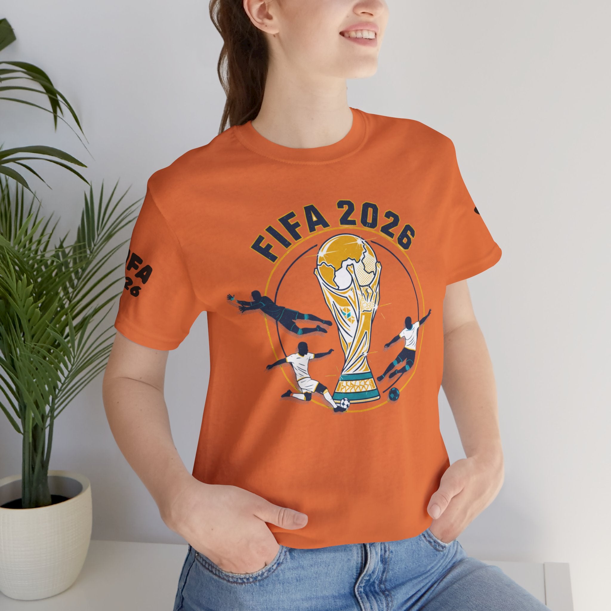 FIFA 2026 World Cup Soccer T-Shirt — For All World Fans