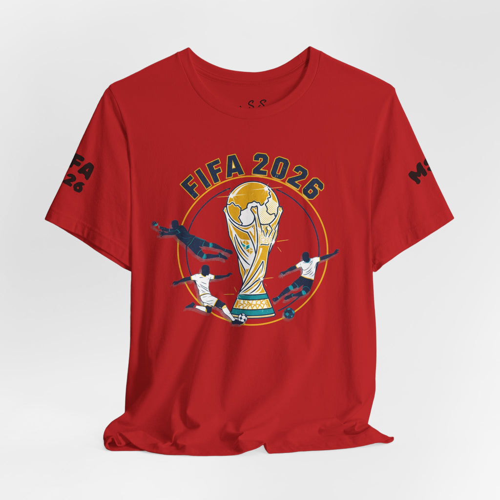 FIFA 2026 World Cup Soccer T-Shirt — For All World Fans