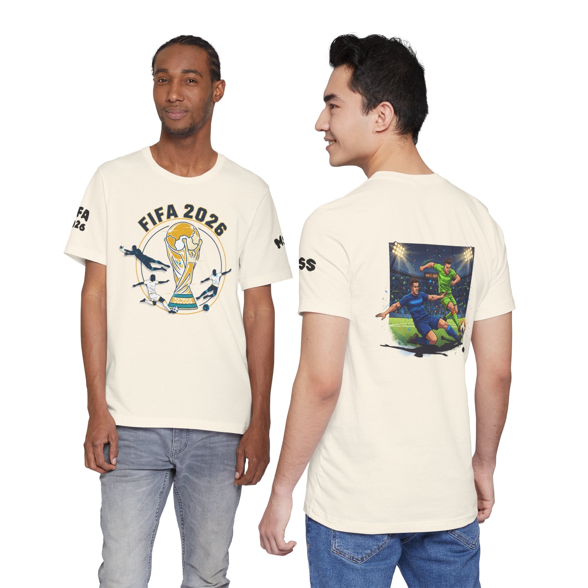 FIFA 2026 World Cup Soccer T-Shirt — For All World Fans