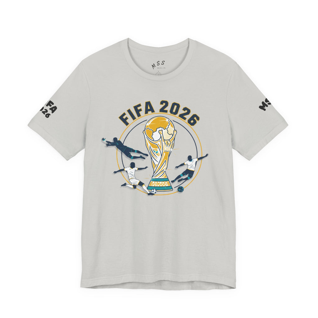 FIFA 2026 World Cup Soccer T-Shirt — For All World Fans