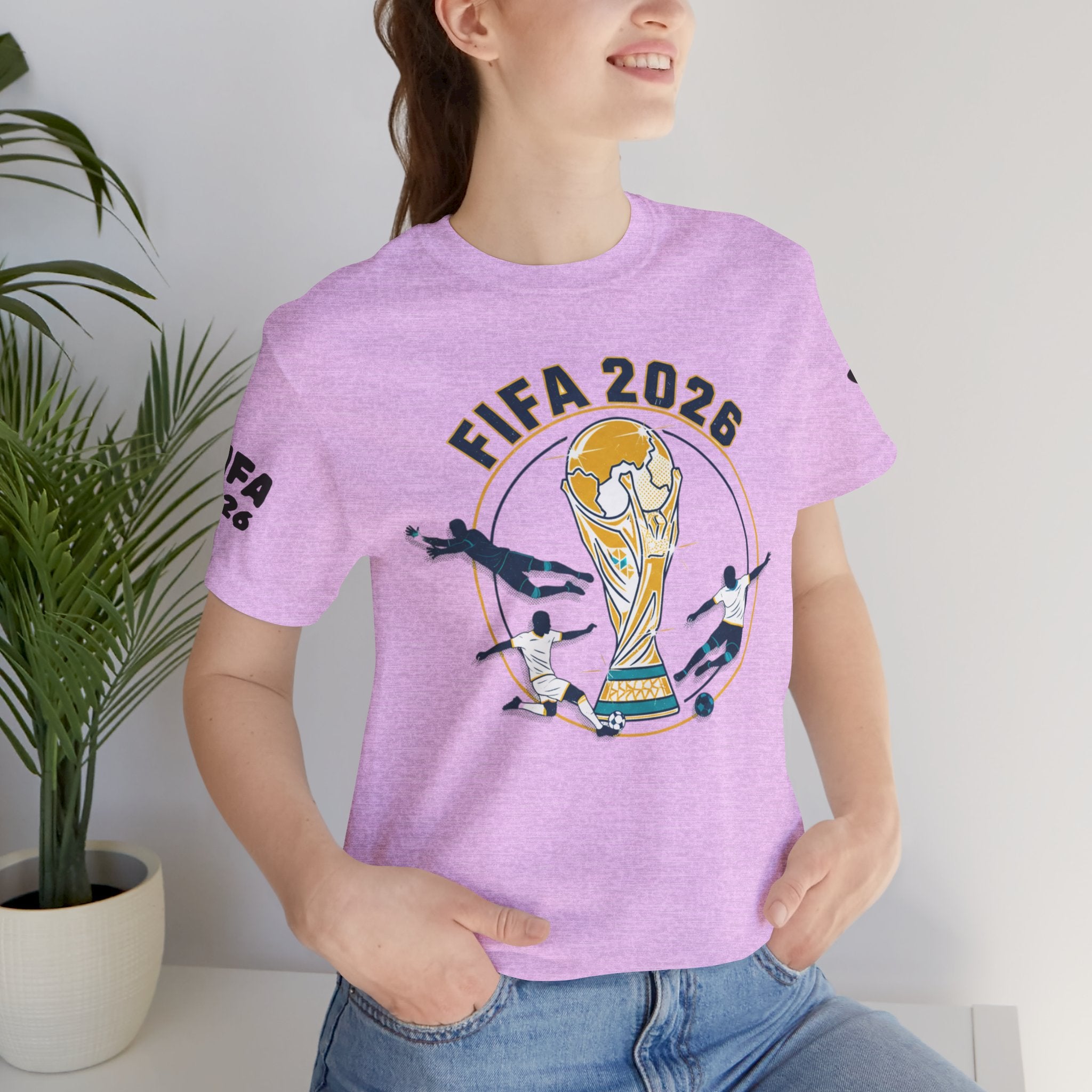 FIFA 2026 World Cup Soccer T-Shirt — For All World Fans