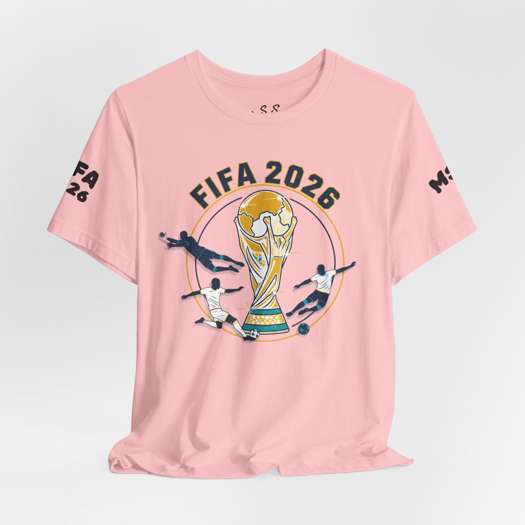 FIFA 2026 World Cup Soccer T-Shirt — For All World Fans