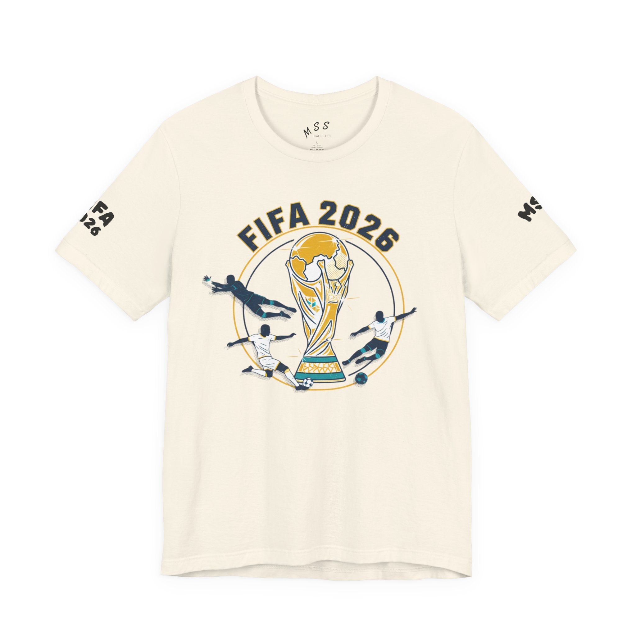 FIFA 2026 World Cup Soccer T-Shirt — For All World Fans