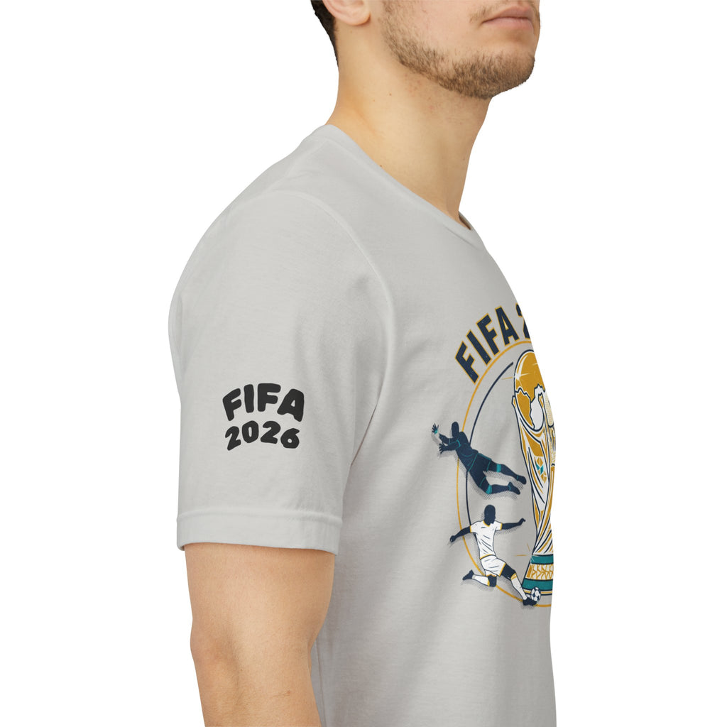 FIFA 2026 World Cup Soccer T-Shirt — For All World Fans