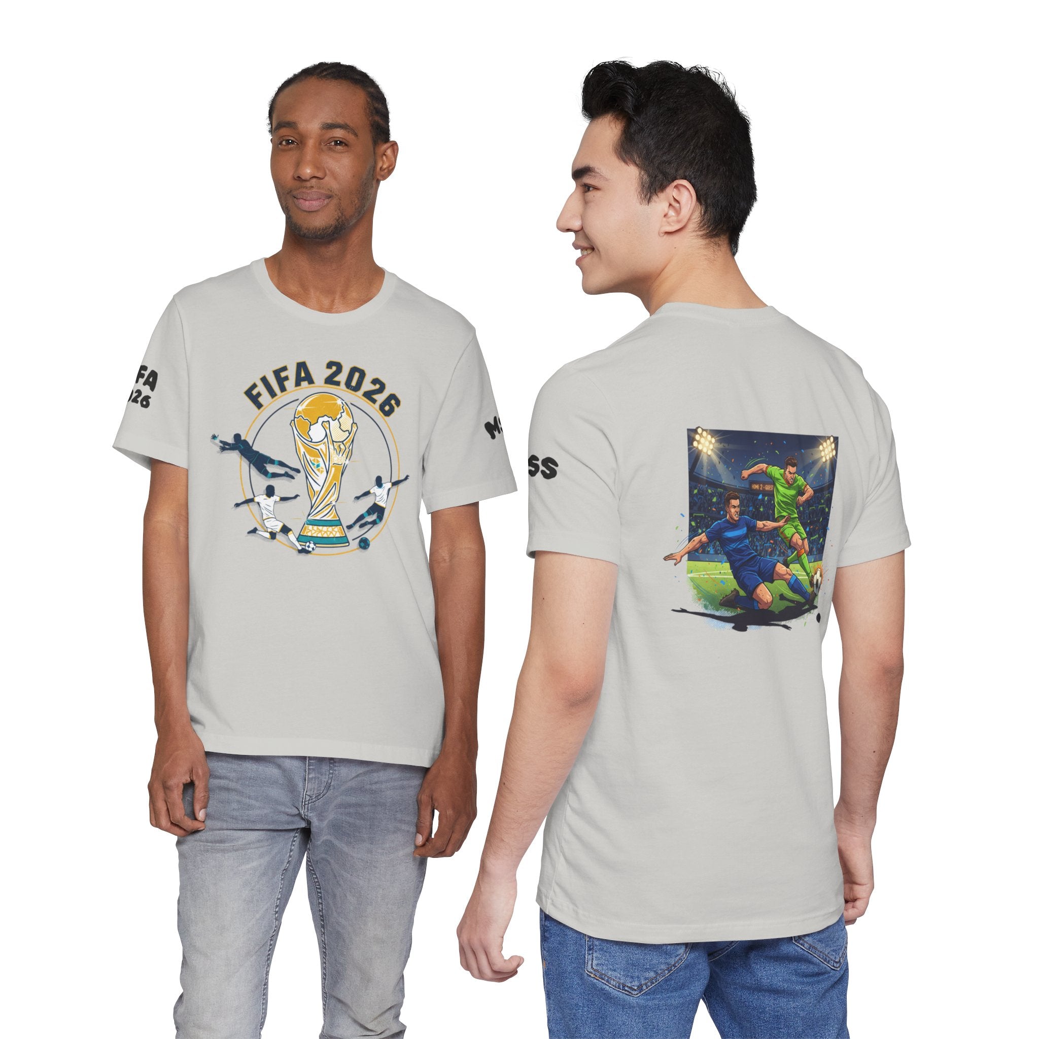 FIFA 2026 World Cup Soccer T-Shirt — For All World Fans