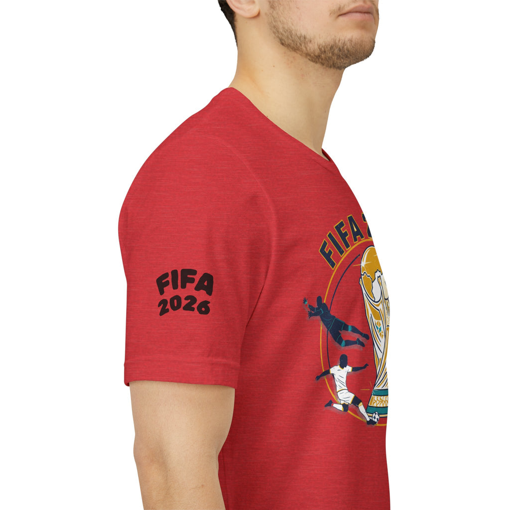 FIFA 2026 World Cup Soccer T-Shirt — For All World Fans