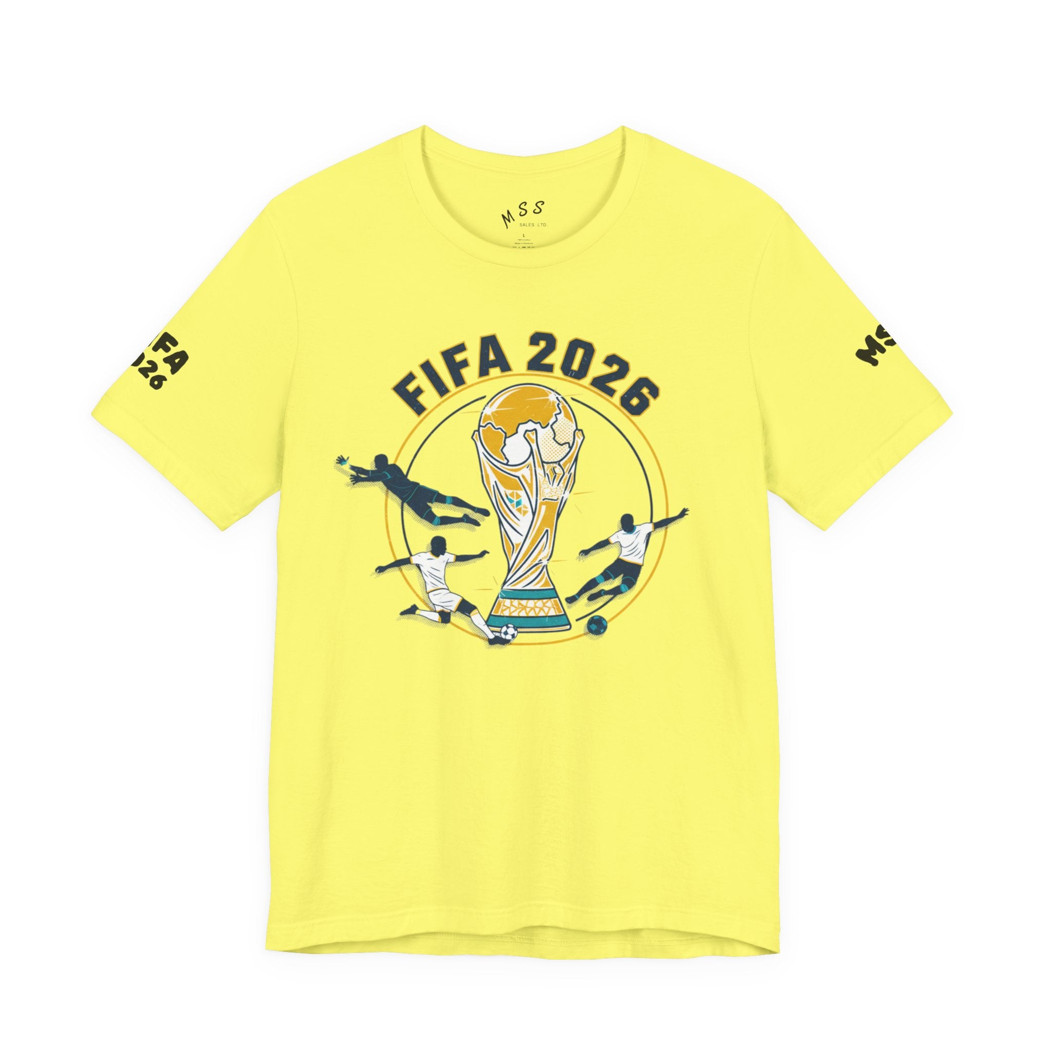 FIFA 2026 World Cup Soccer T-Shirt — For All World Fans