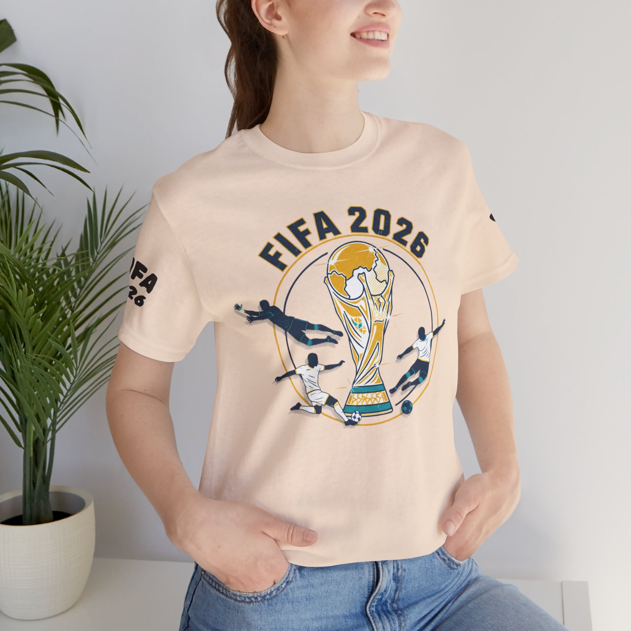 FIFA 2026 World Cup Soccer T-Shirt — For All World Fans
