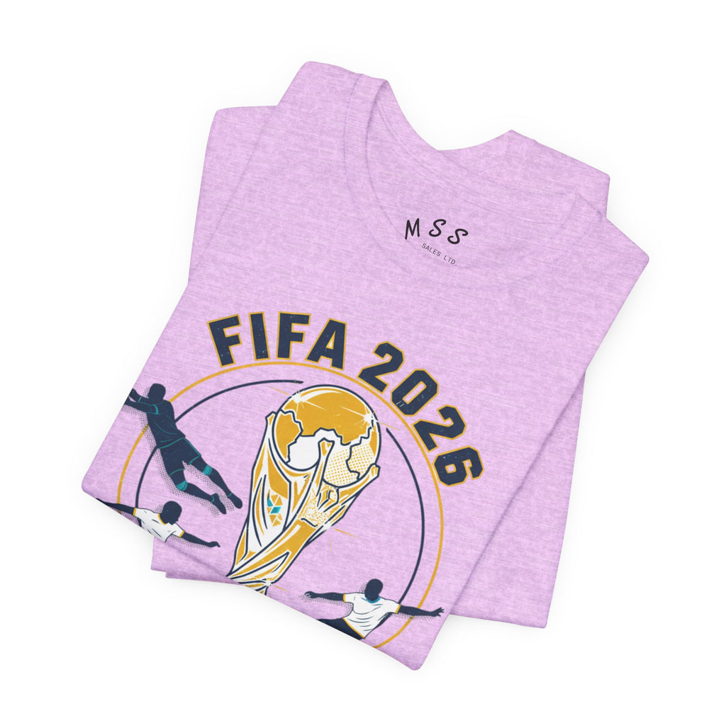 FIFA 2026 World Cup Soccer T-Shirt — For All World Fans