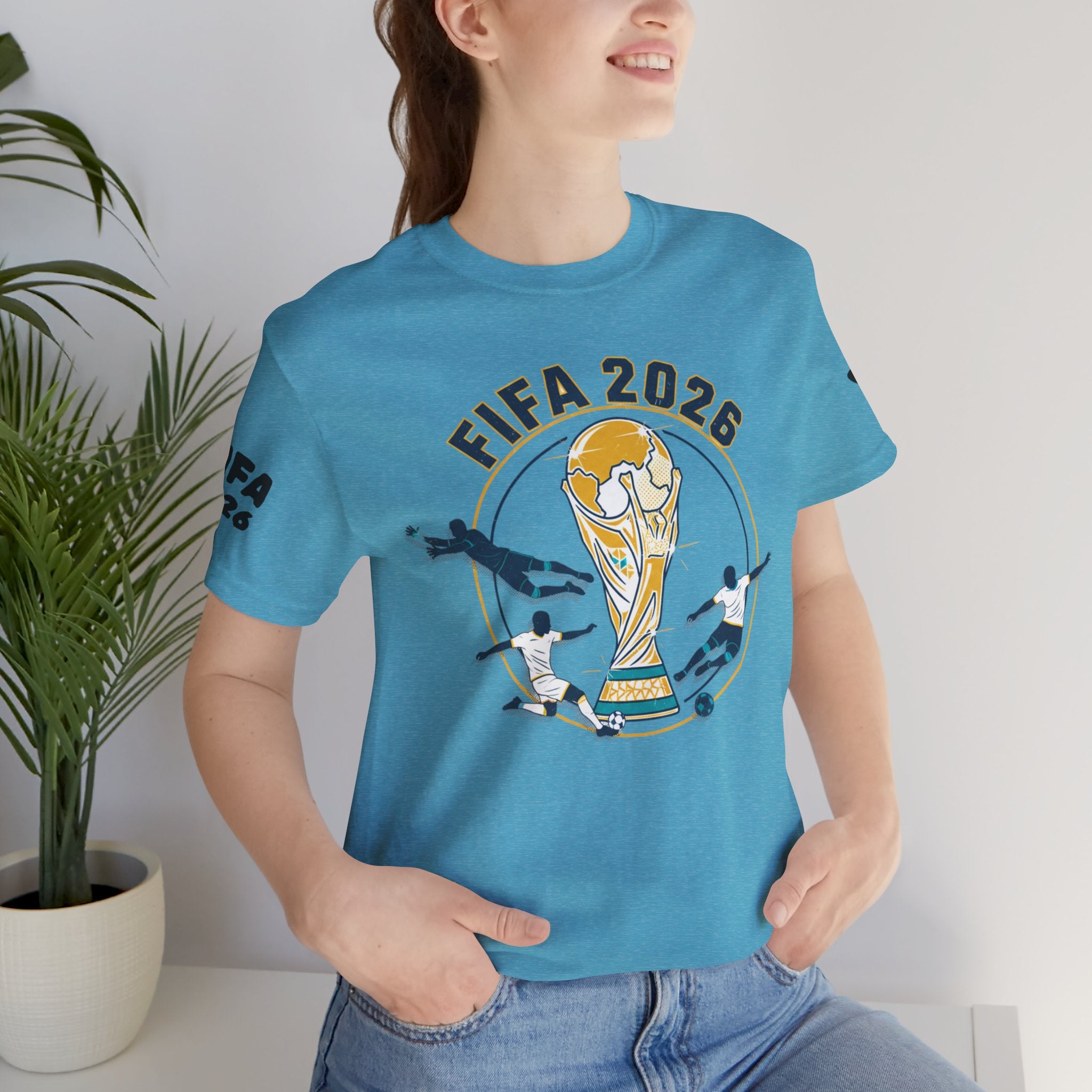 FIFA 2026 World Cup Soccer T-Shirt — For All World Fans