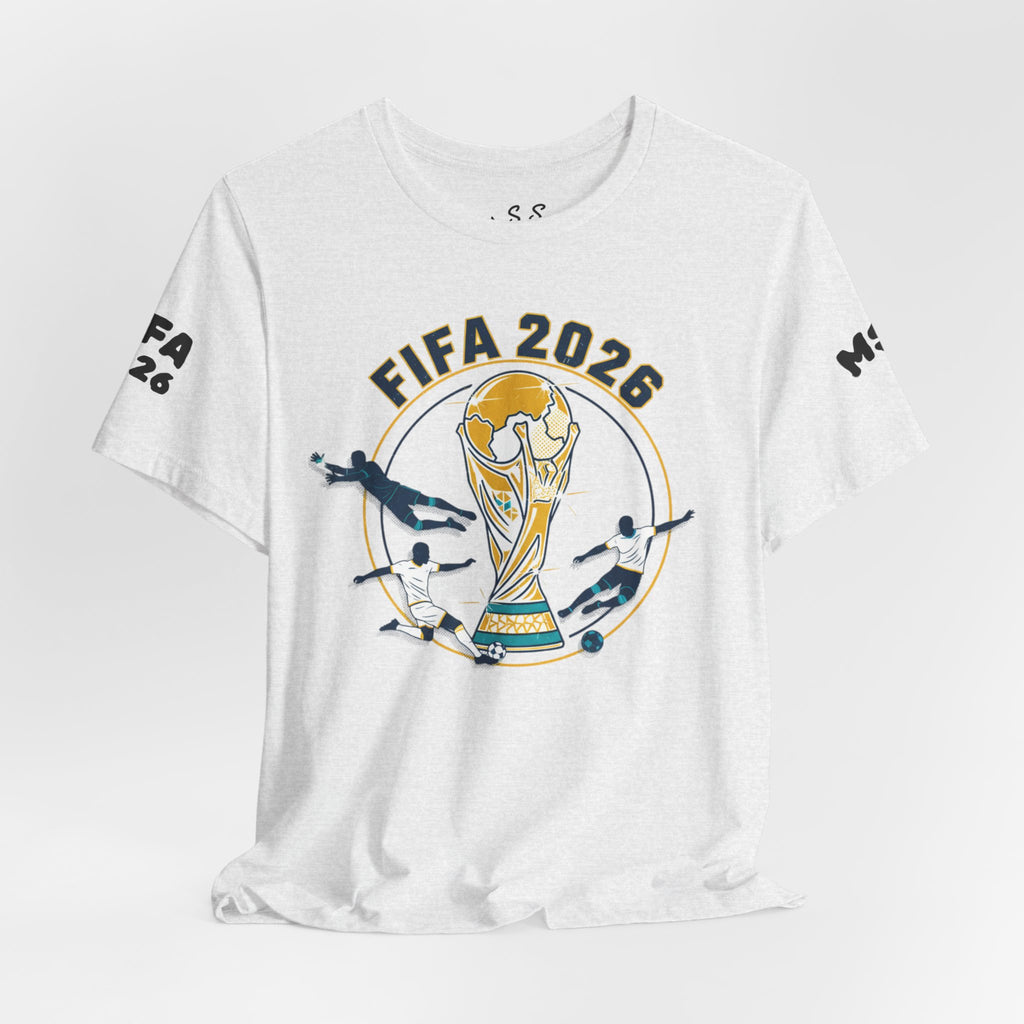 FIFA 2026 World Cup Soccer T-Shirt — For All World Fans