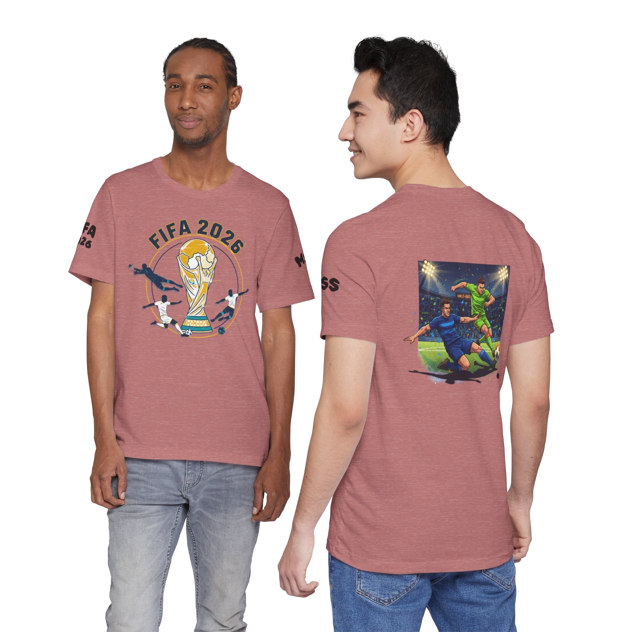 FIFA 2026 World Cup Soccer T-Shirt — For All World Fans