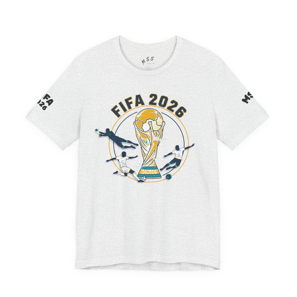 FIFA 2026 World Cup Soccer T-Shirt — For All World Fans