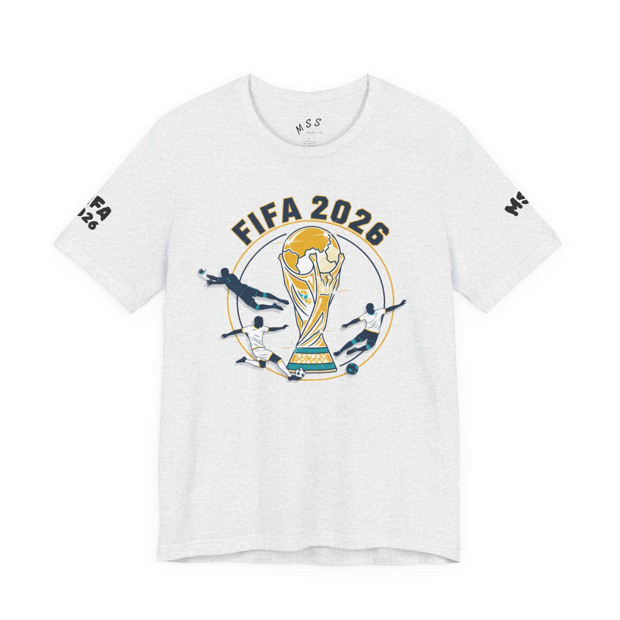 FIFA 2026 World Cup Soccer T-Shirt — For All World Fans