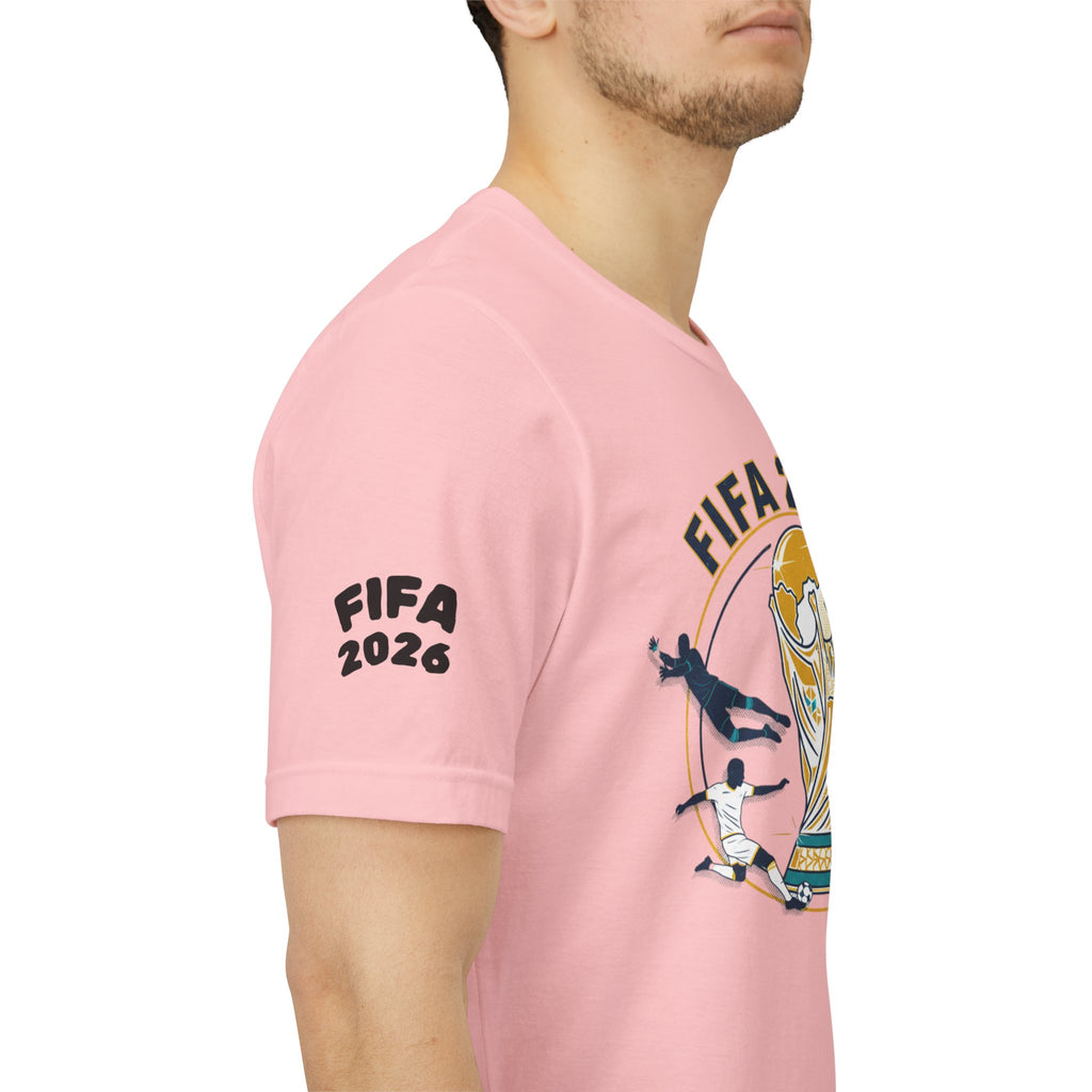 FIFA 2026 World Cup Soccer T-Shirt — For All World Fans