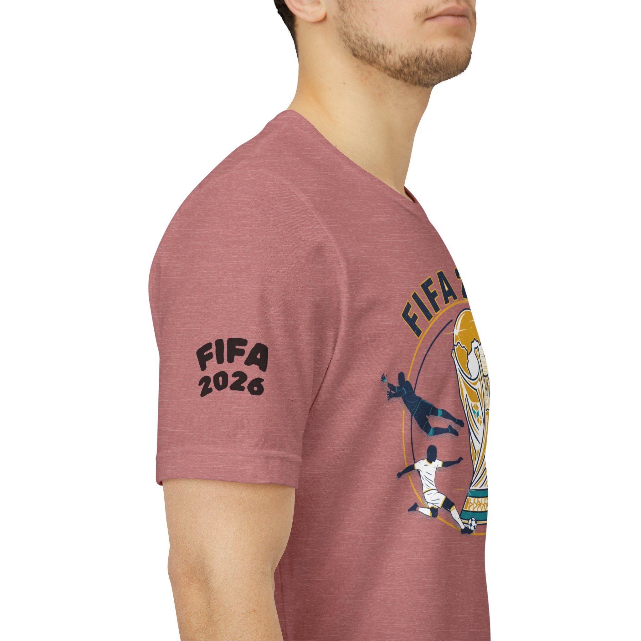 FIFA 2026 World Cup Soccer T-Shirt — For All World Fans
