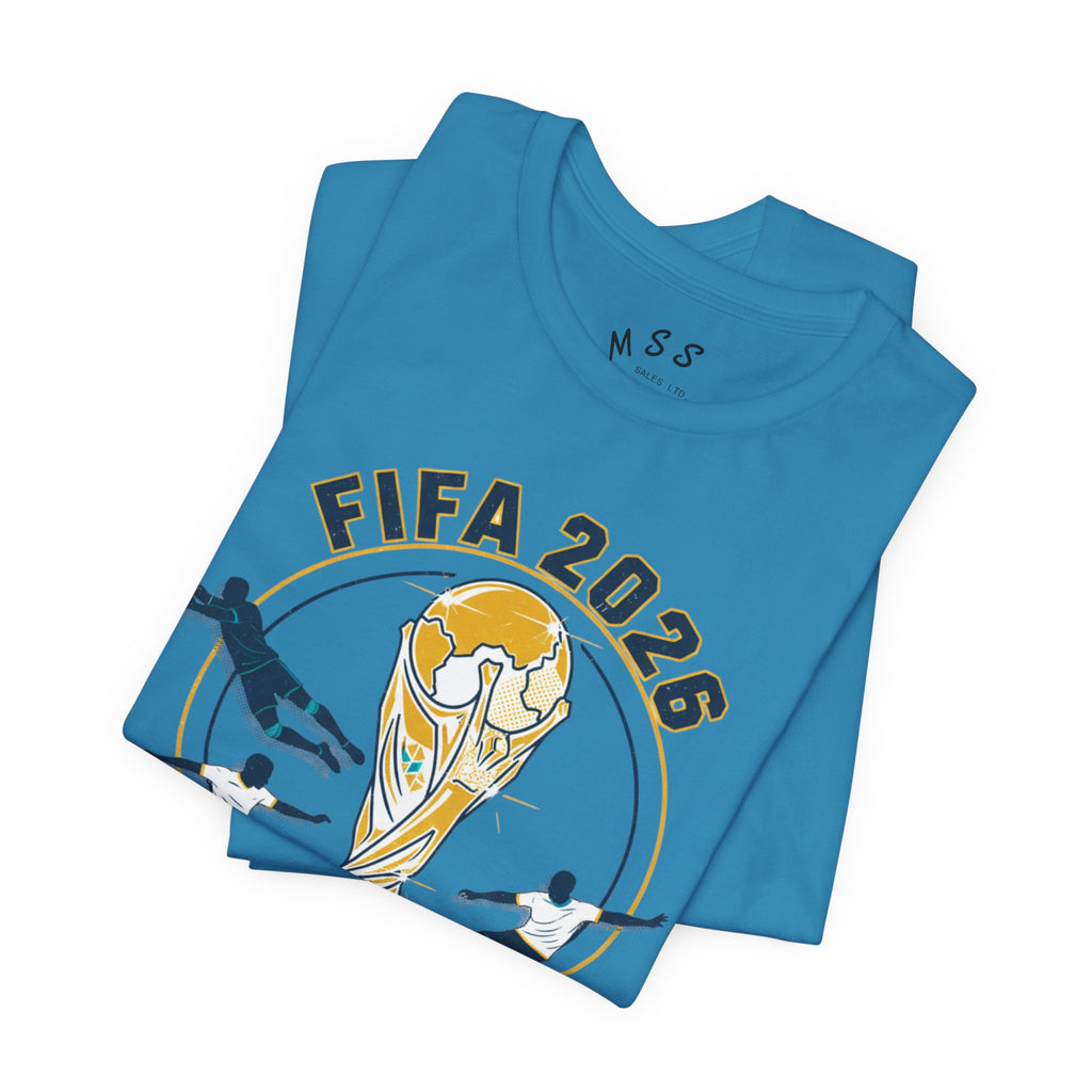 FIFA 2026 World Cup Soccer T-Shirt — For All World Fans