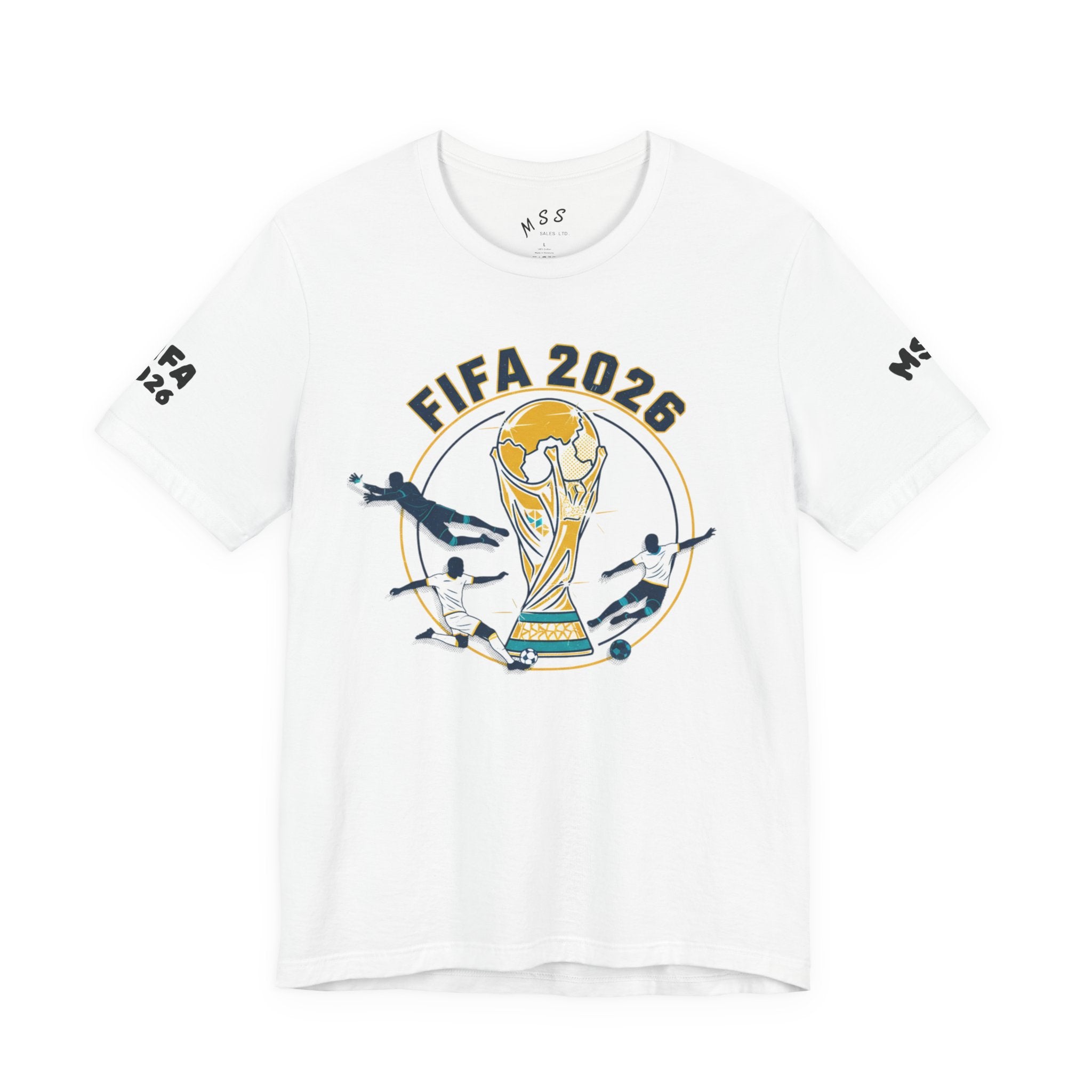 FIFA 2026 World Cup Soccer T-Shirt — For All World Fans