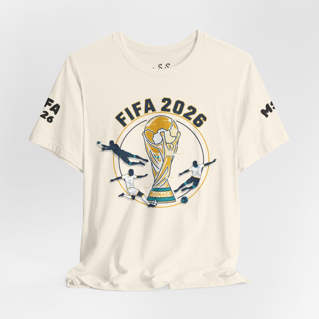 FIFA 2026 World Cup Soccer T-Shirt — For All World Fans