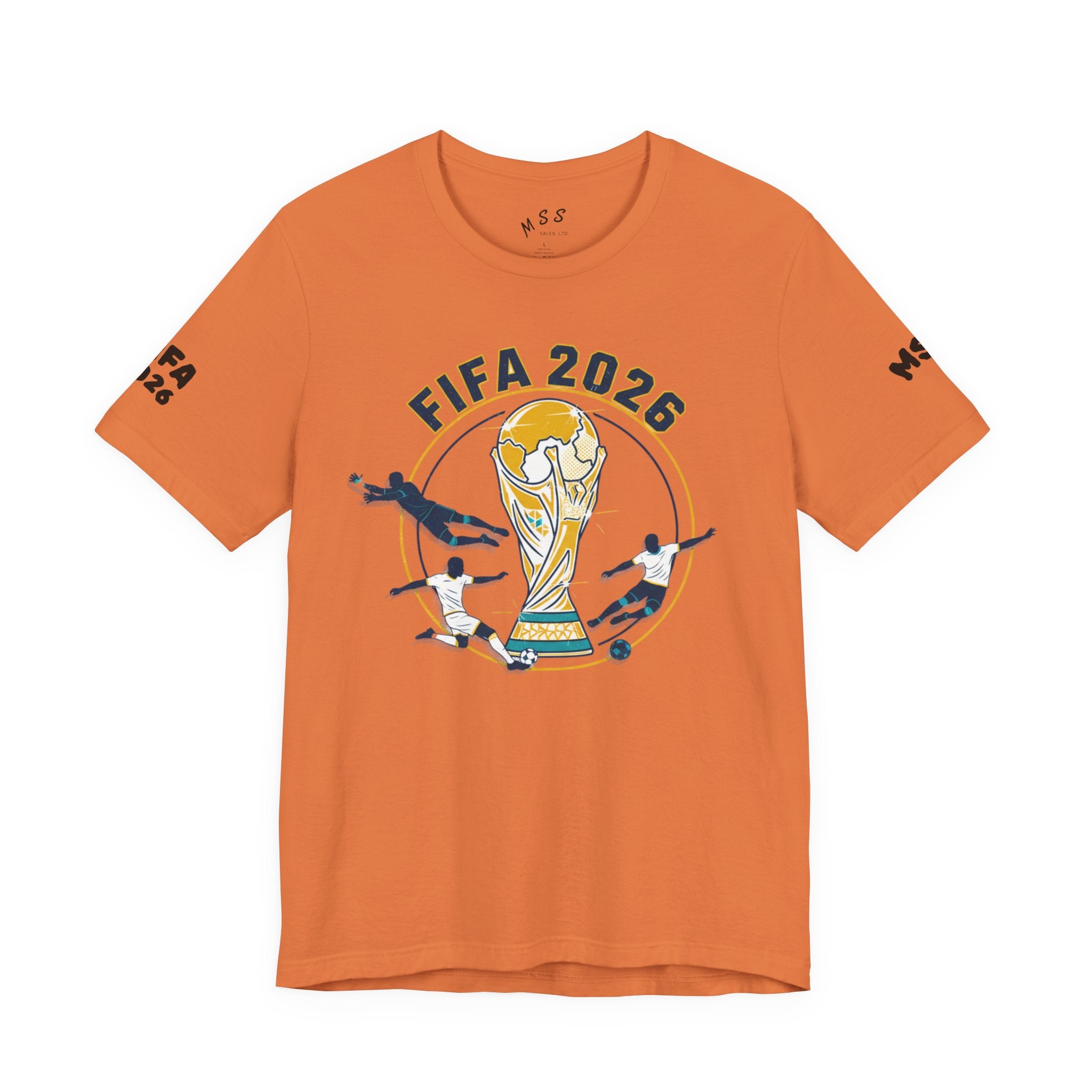 FIFA 2026 World Cup Soccer T-Shirt — For All World Fans