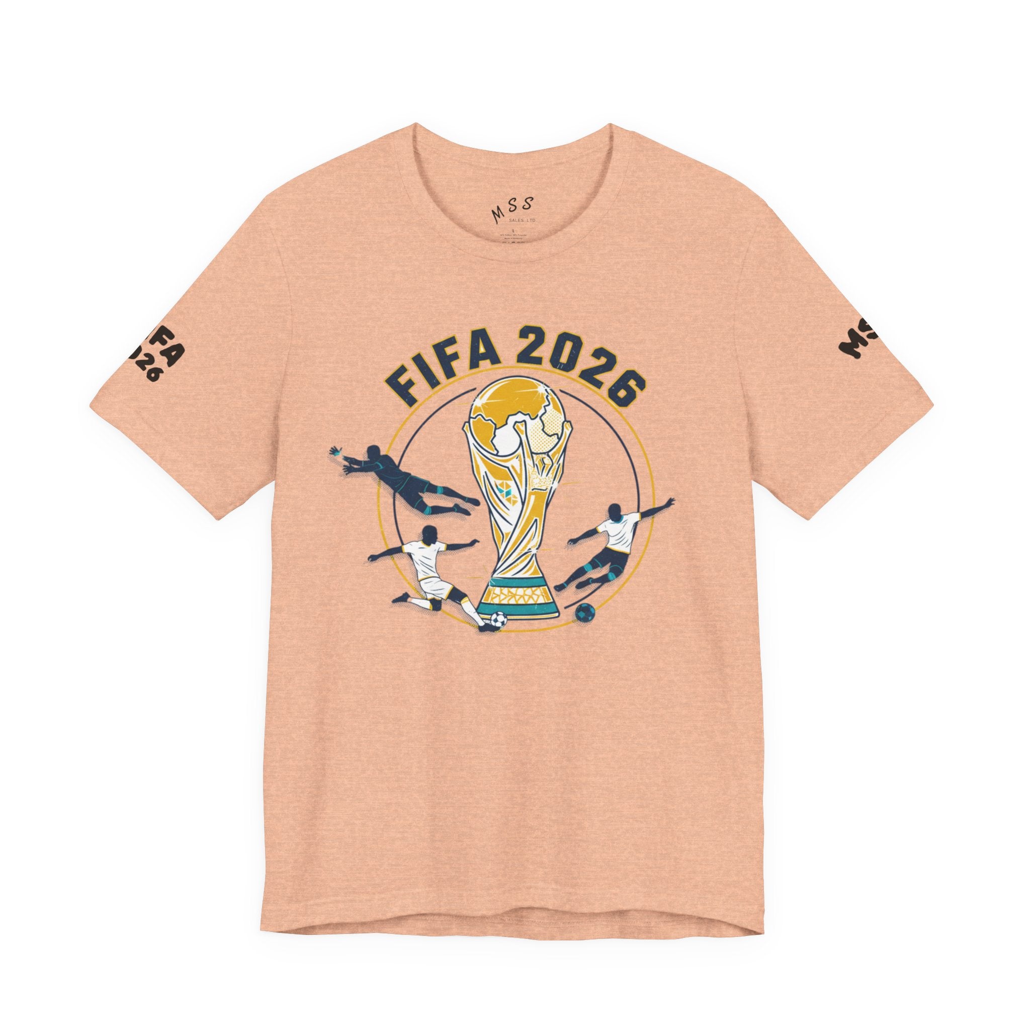 FIFA 2026 World Cup Soccer T-Shirt — For All World Fans