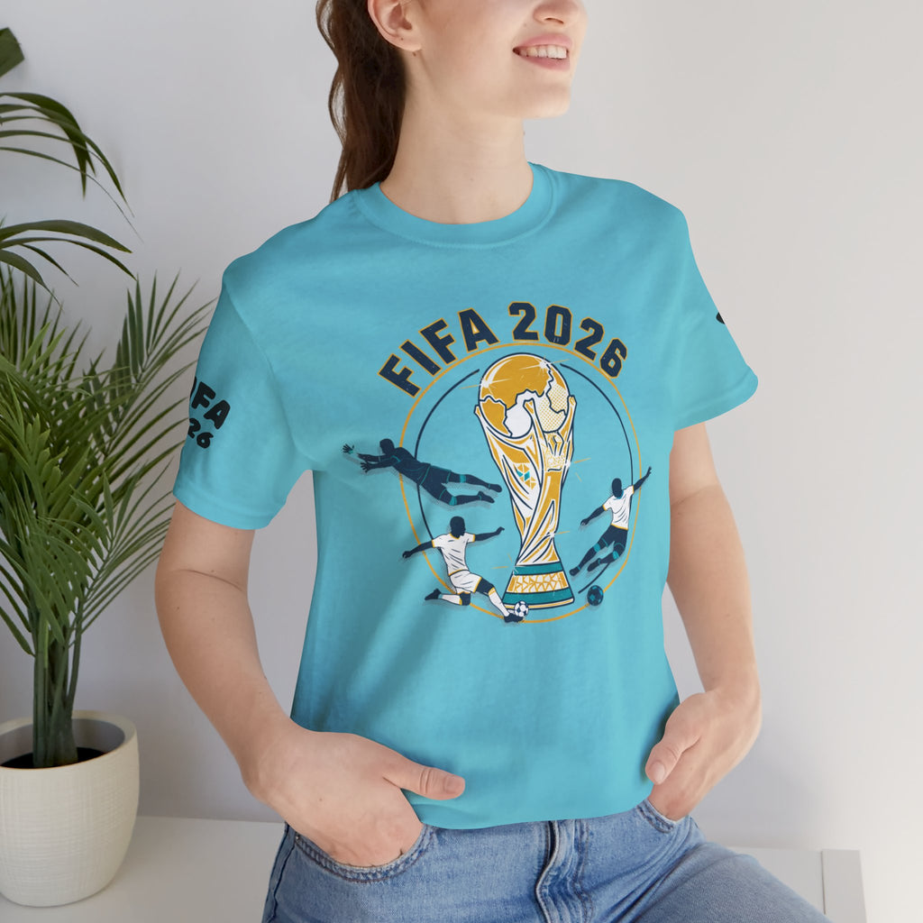 FIFA 2026 World Cup Soccer T-Shirt — For All World Fans