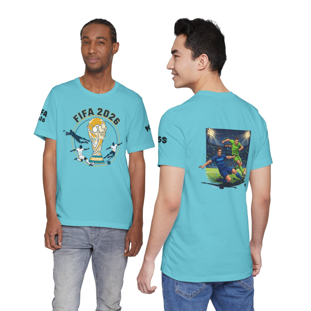 FIFA 2026 World Cup Soccer T-Shirt — For All World Fans