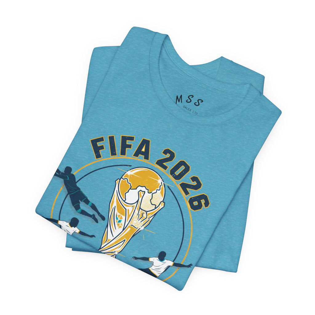 FIFA 2026 World Cup Soccer T-Shirt — For All World Fans