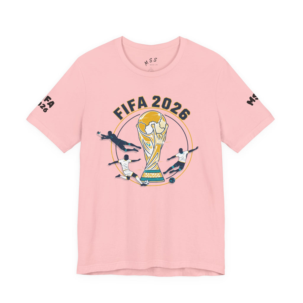 FIFA 2026 World Cup Soccer T-Shirt — For All World Fans