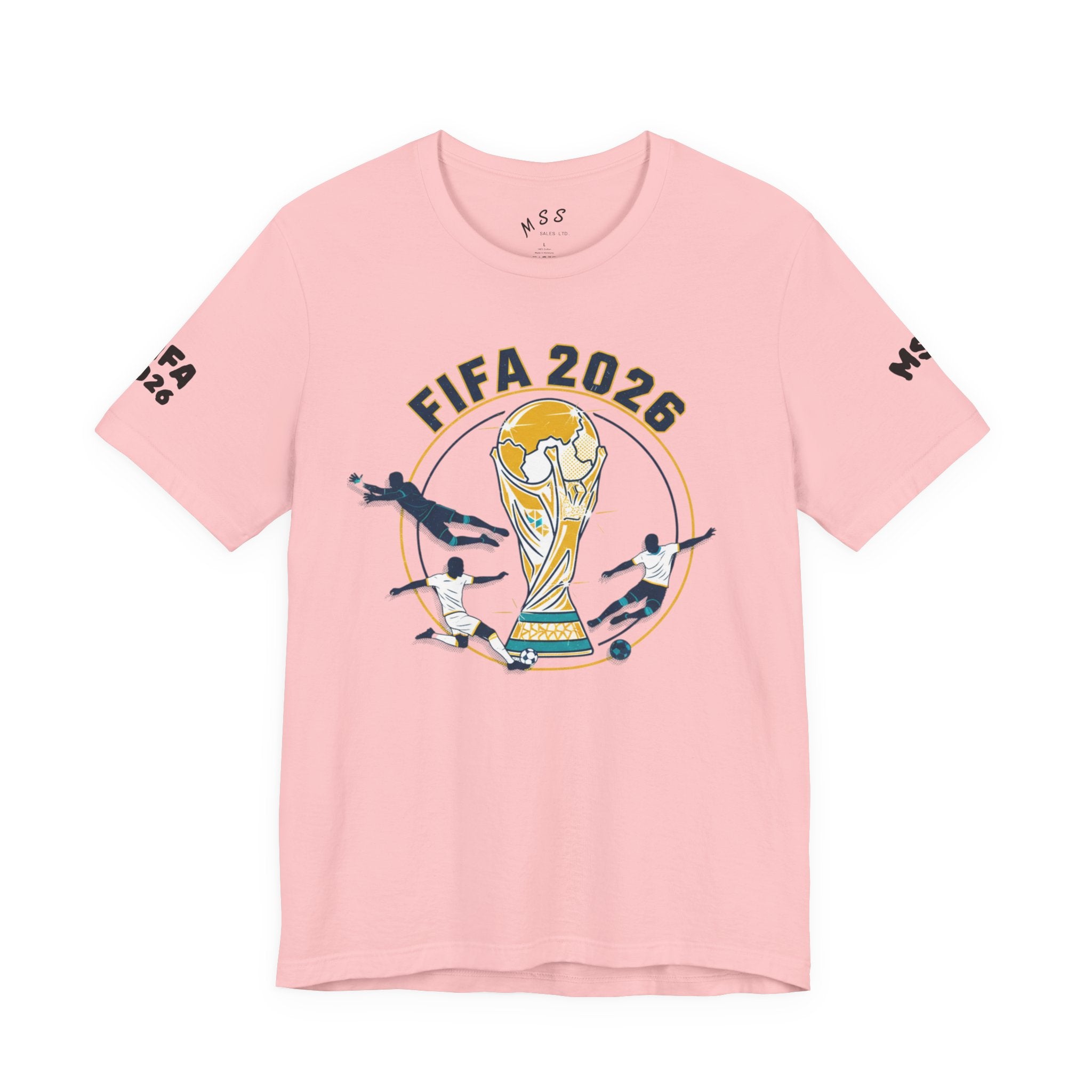 FIFA 2026 World Cup Soccer T-Shirt — For All World Fans