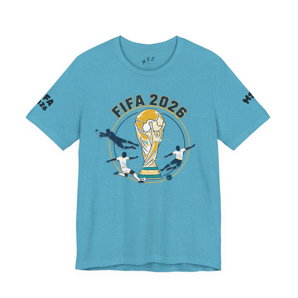 FIFA 2026 World Cup Soccer T-Shirt — For All World Fans
