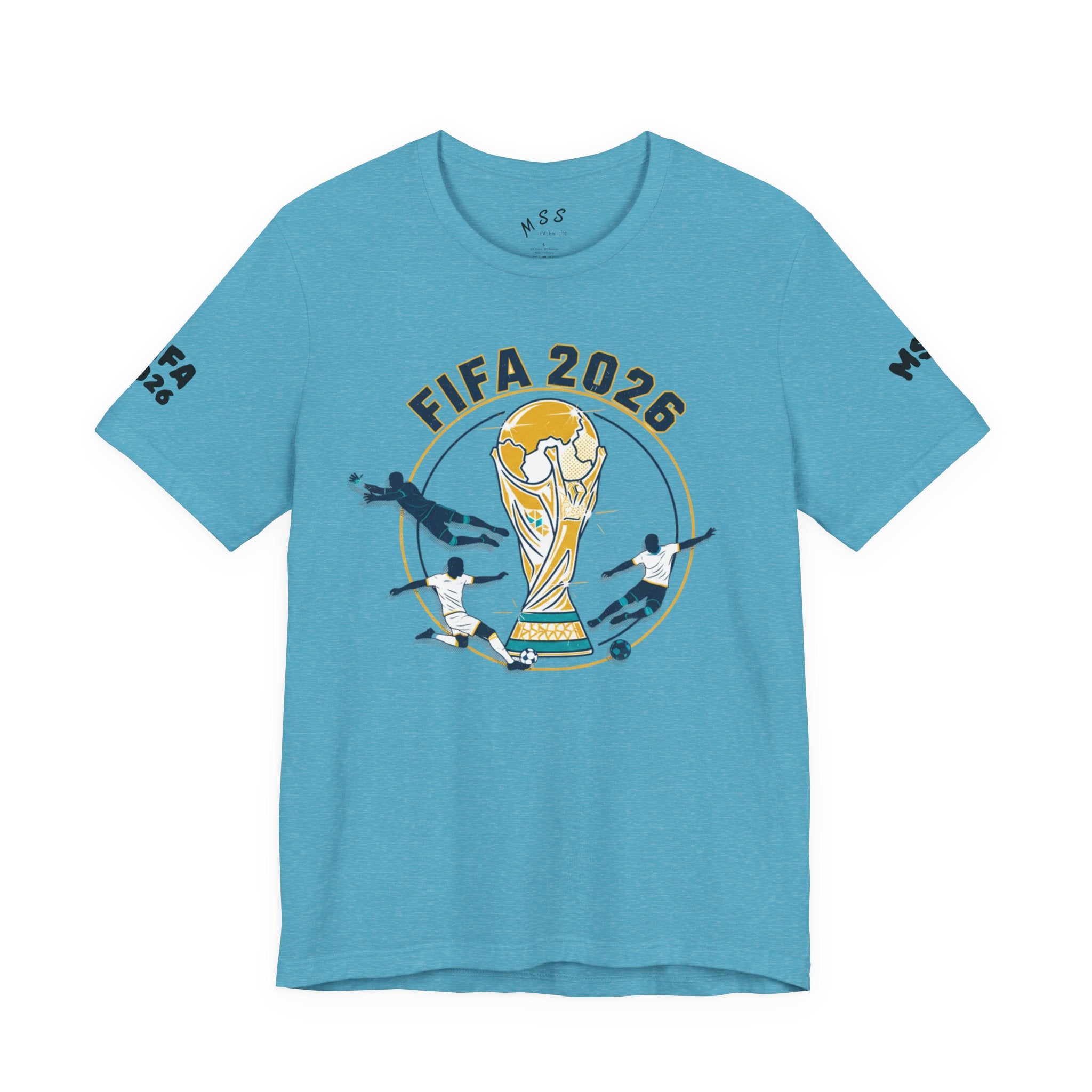 FIFA 2026 World Cup Soccer T-Shirt — For All World Fans