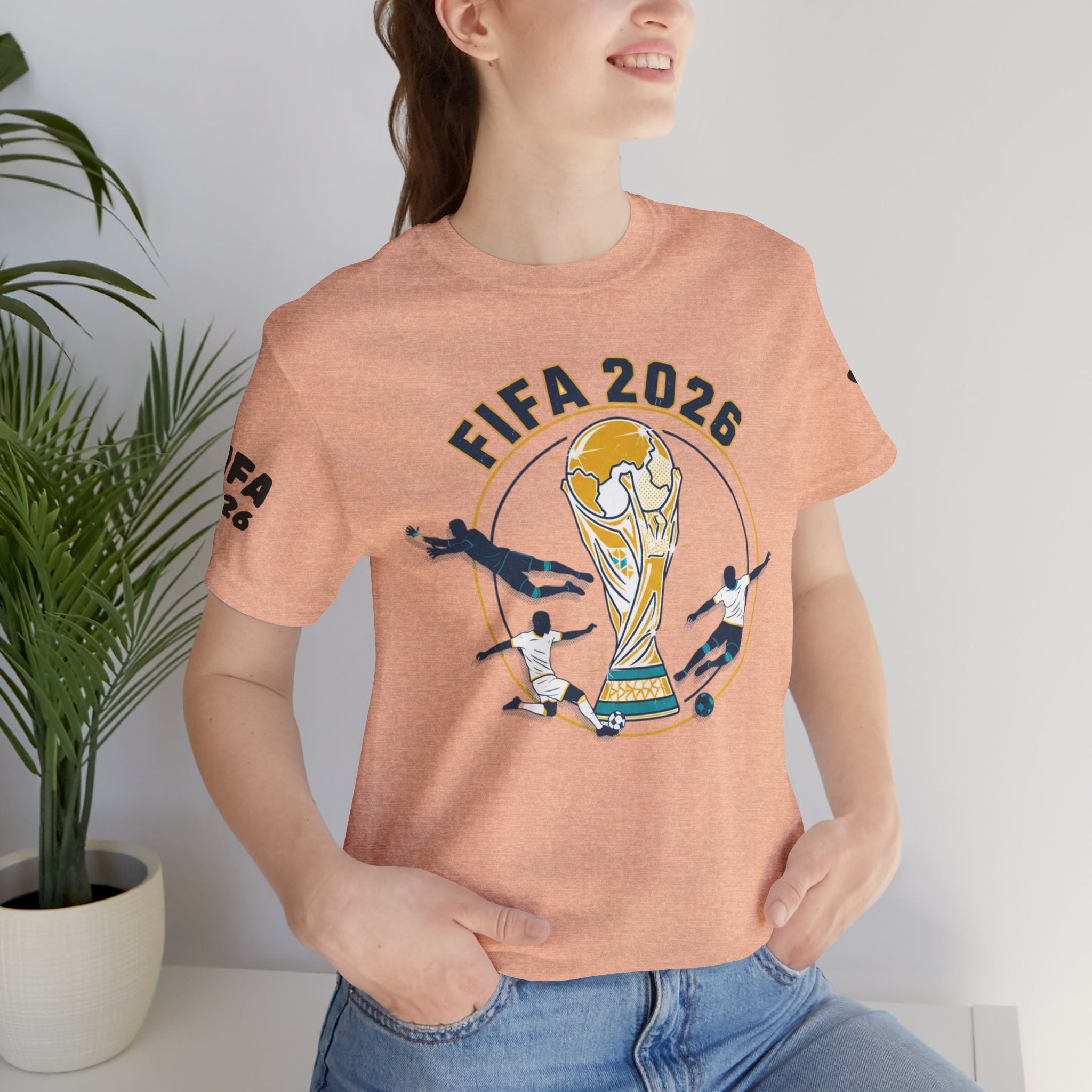 FIFA 2026 World Cup Soccer T-Shirt — For All World Fans