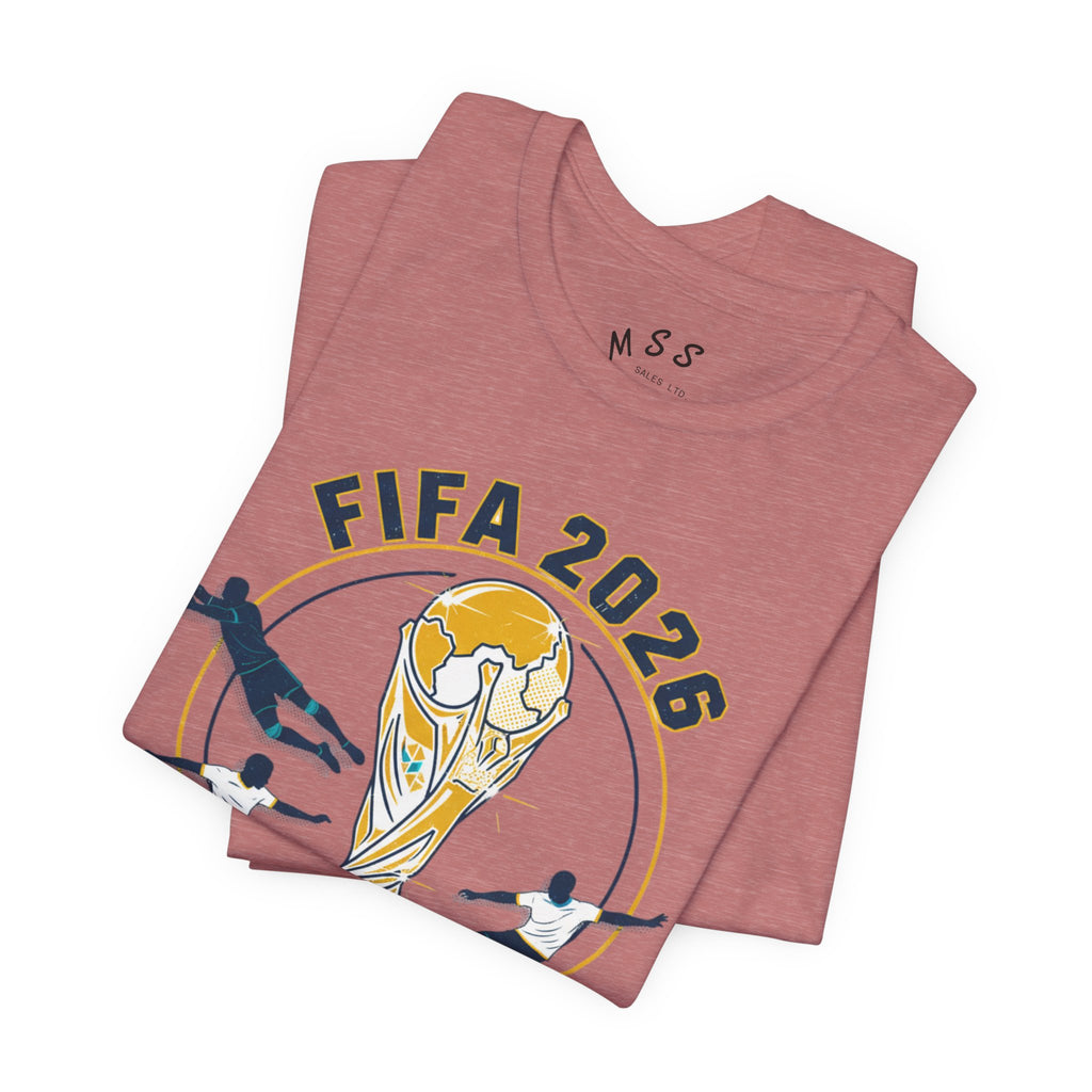 FIFA 2026 World Cup Soccer T-Shirt — For All World Fans