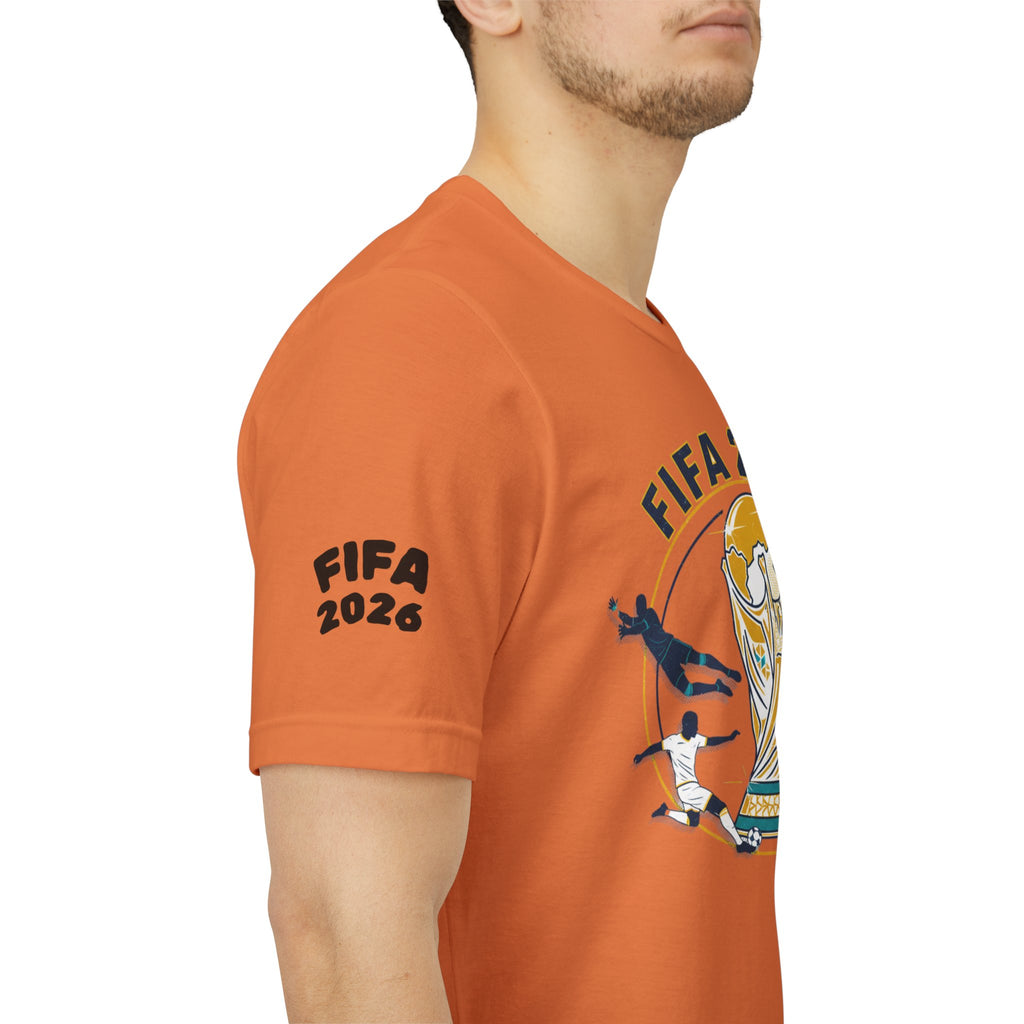 FIFA 2026 World Cup Soccer T-Shirt — For All World Fans