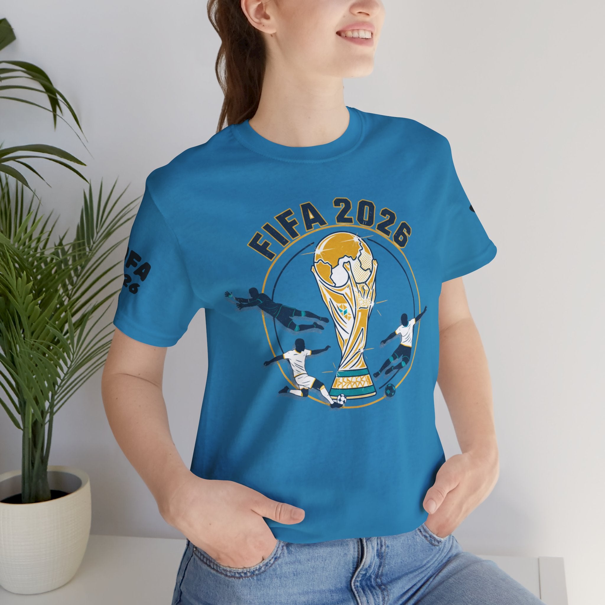 FIFA 2026 World Cup Soccer T-Shirt — For All World Fans