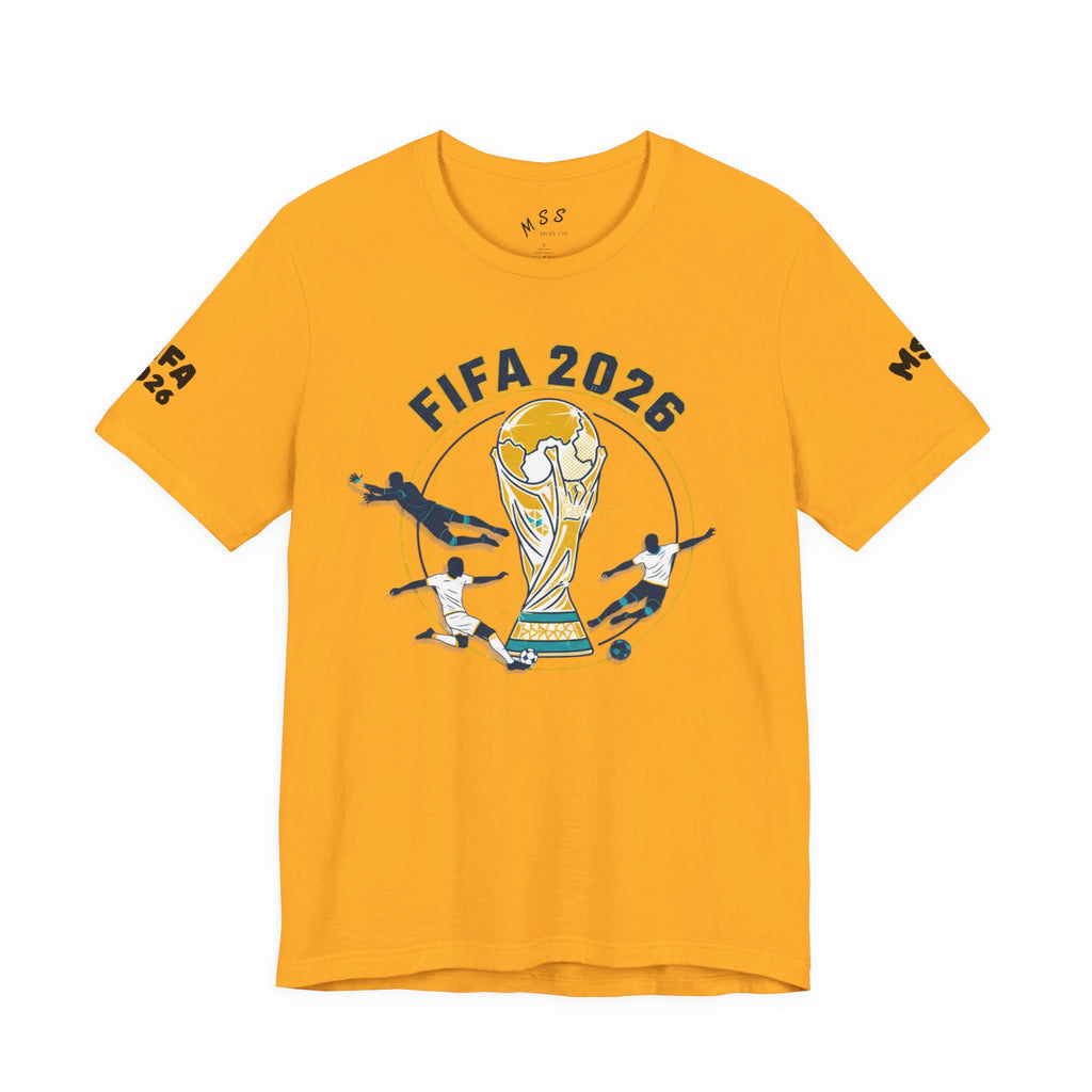 FIFA 2026 World Cup Soccer T-Shirt — For All World Fans