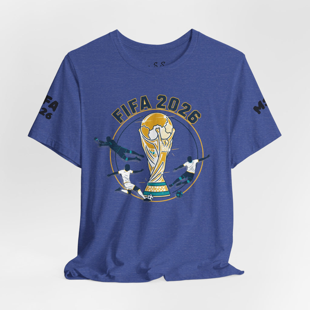 FIFA 2026 World Cup Soccer T-Shirt — For All World Fans