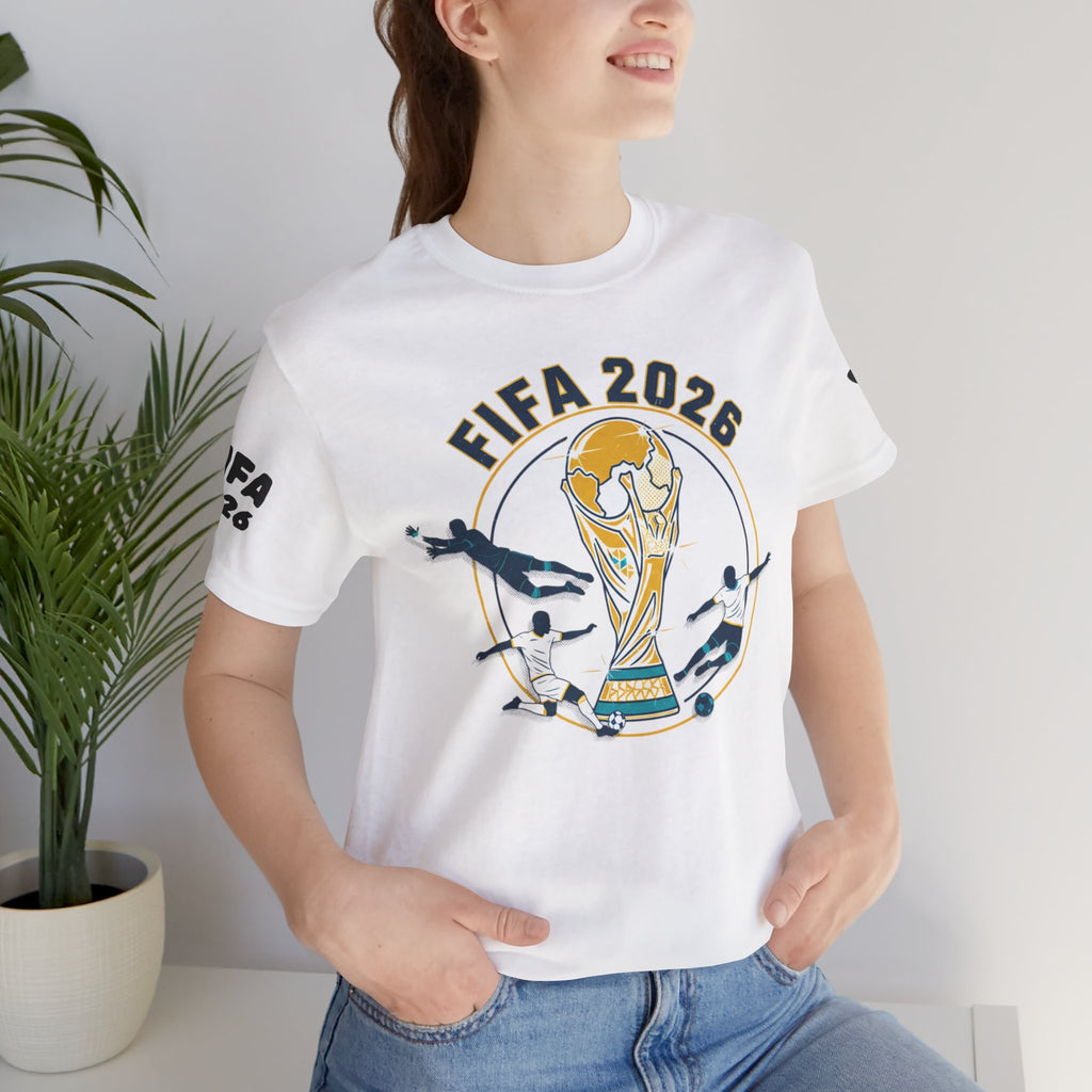 FIFA 2026 World Cup Soccer T-Shirt — For All World Fans