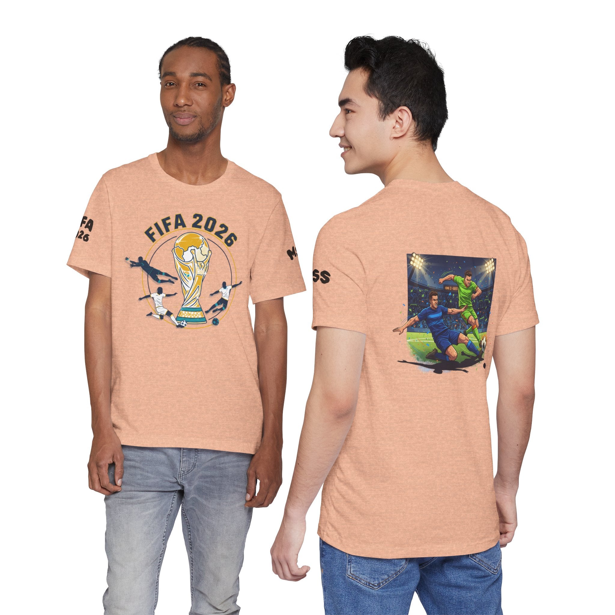 FIFA 2026 World Cup Soccer T-Shirt — For All World Fans